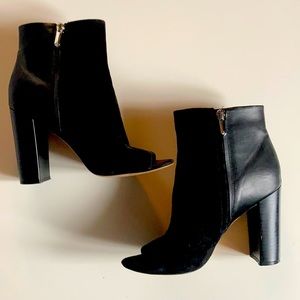 Sam Edelman open toe booties